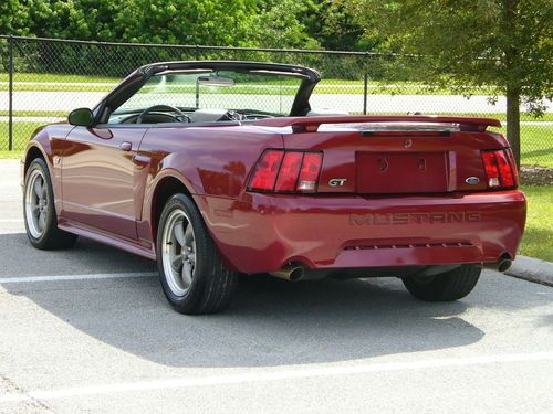 2003 FORD MUSTANG GT CONVERTIBLE ONE OWNER 52K MILES 2-DOOR 4.6L 6 CD LEATHER, US $12,499.00, image 2