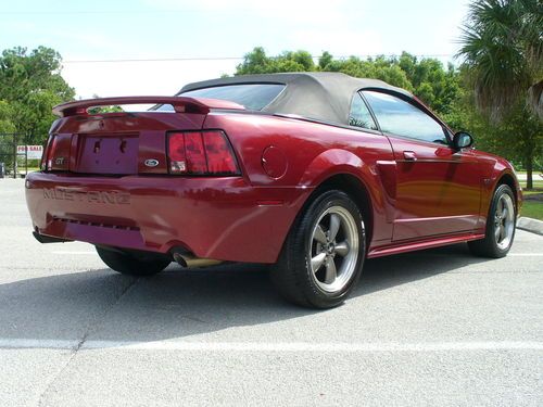 2003 FORD MUSTANG GT CONVERTIBLE ONE OWNER 52K MILES 2-DOOR 4.6L 6 CD LEATHER, US $12,499.00, image 14