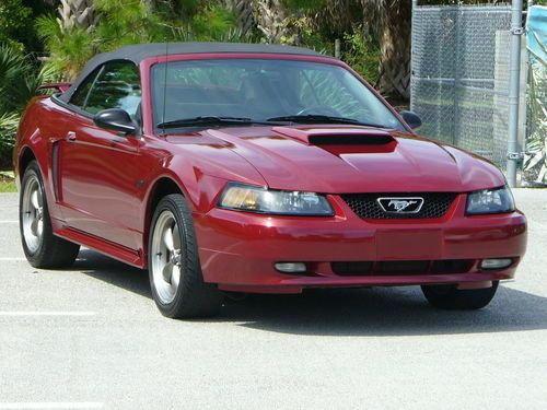 2003 FORD MUSTANG GT CONVERTIBLE ONE OWNER 52K MILES 2-DOOR 4.6L 6 CD LEATHER, US $12,499.00, image 23