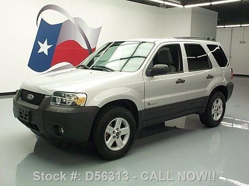 2006 ford escape hybrid awd/4x4 alloy wheels 38k miles texas direct auto