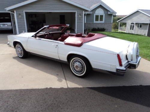 1985 cadillac eldorado biarritz convertible 2-door 4.1l