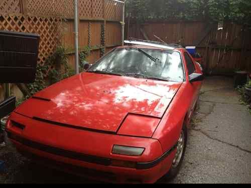 1987 mazda rx7 rolling chassis shell rx-7