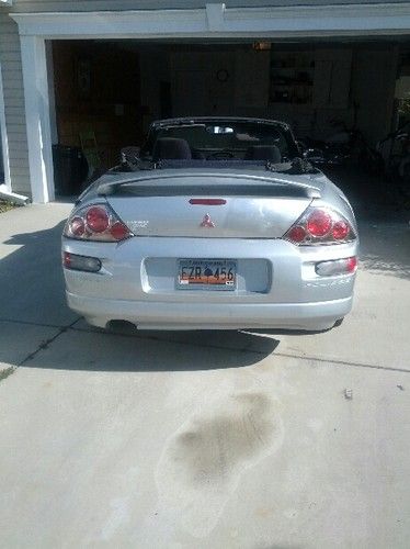 2001 mitsubishi eclipse spyder gt convertible 2-door 3.0l