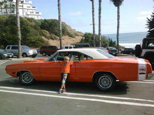 1970 dodge superbee 383 magnum 4sp orange white top  int-airgrabber mopar #match