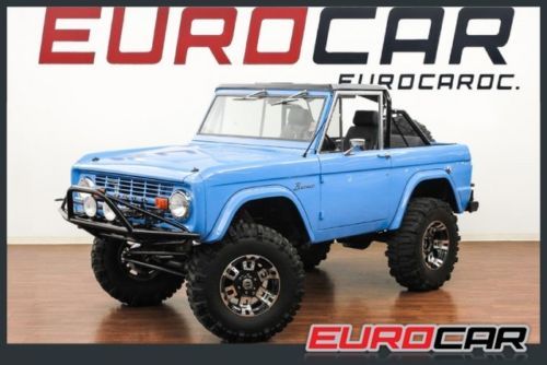 Ford bronco, restored and customized