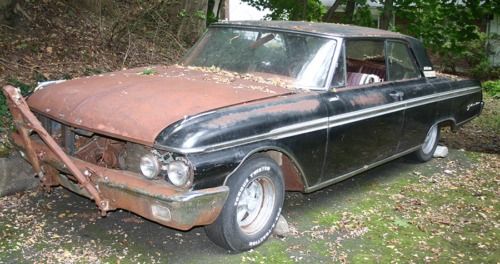 Ford galaxie 500...406/405hp...factory tri power...4 speed...