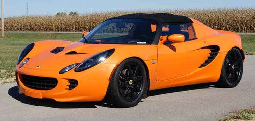 2005 lotus elise supercharged 280 hp chrome orange, black leather !! must see !!