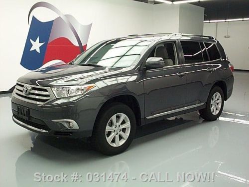 2013 toyota highlander plus 7-passenger rear cam 33k mi texas direct auto