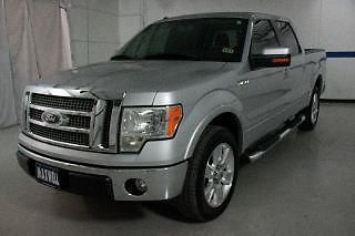 10 f150 supercrew lariat 4x2 short bed,5.4l v8,auto, leather, clean, we finance!