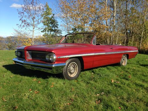 1962 pontiac bonneville convertible original 4 speed