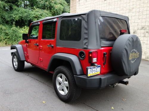 JEEP WRANGLER 4WD 4X4  UNLIMITED X 6-SPEED MANUAL TRANSMISSION FREE AUTOCHECK, US $13,900.00, image 4