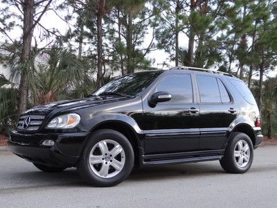 2005 mercedes ml350 awd * no reserve * special edition navigation no rust