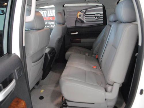 5.7L V8 CREWMAX ONE 1 OWNER 4X4 HEATED LEATHER SUNROOF MOONROOF RUNNING BOARDS, image 35