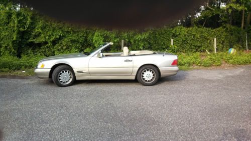 Mercedes sl500 1996 with hard top.  garaged and in good shape