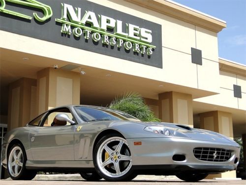 2004 ferrari 575 maranello f1, modular wheels, belt service just done, amazing!