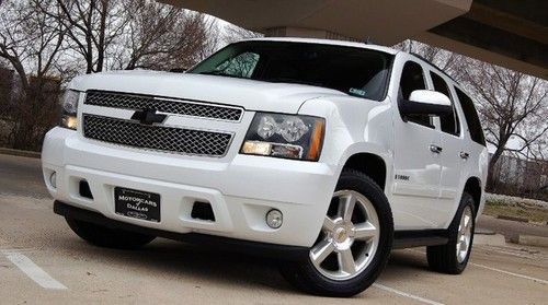 2007 chevy tahoe ltz navigation sunroof 20's clean carfax
