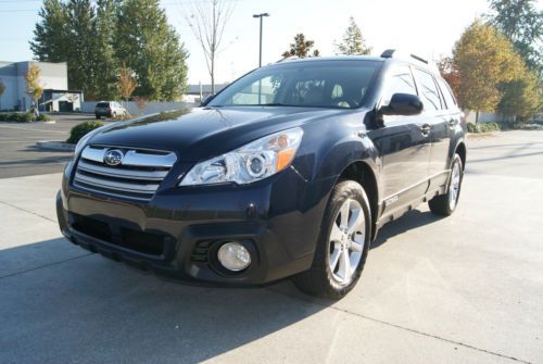 2013 subaru outback 2.5i limited. indigo blue pearl. amazing condition! 3k miles