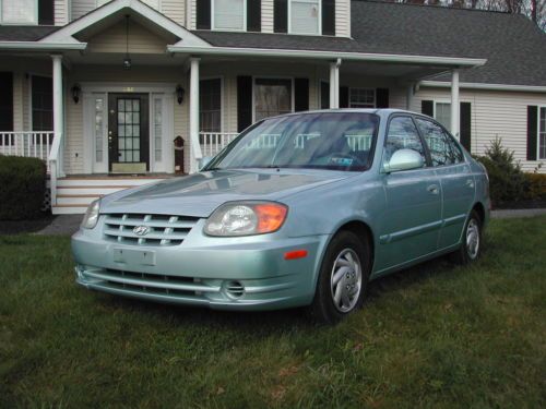 2003 hyundai accent no reserve