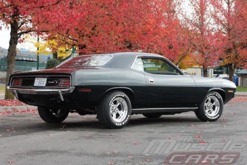 1970 plymouth barracuda &#039;cuda 440 big block - true bs23n!