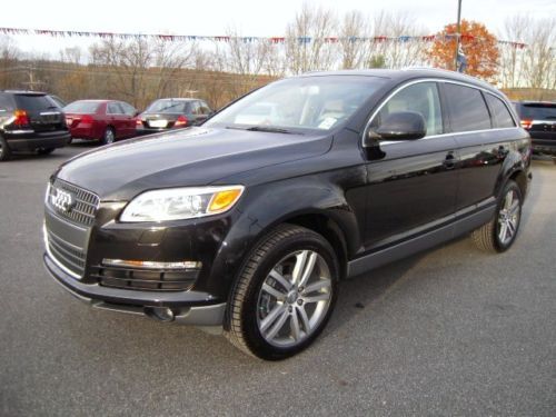 2008 audi q7 quattro, auto, 4.2l v8, 4wd, esp, navi, leather, camera, 93k, black