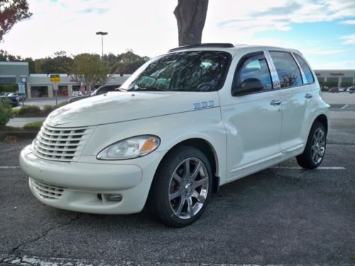 2004 chrysler pt cruiser gt turbo sunroof 5 speed chrome wheels 99.00 no reserve