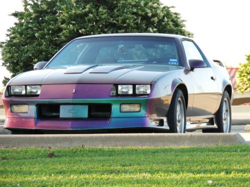 1991 chevrolet camaro chameleon paint 305v8 70k original miles