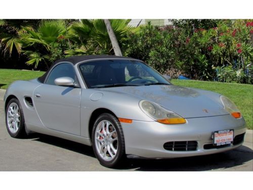 02 porsche boxster s cabriolet leather power seats manual transmission clean