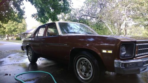 1978 chevrolet nova base sedan 4-door 5.0l