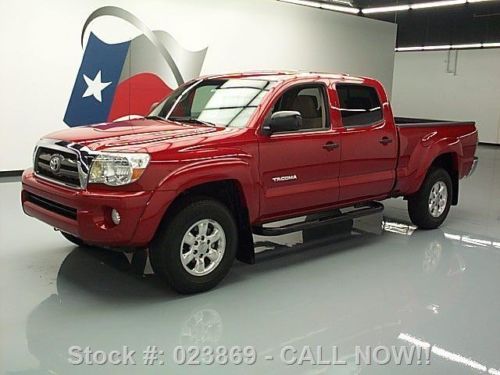 2010 toyota tacoma prerunner sr5 dbl cab rear cam 49k texas direct auto