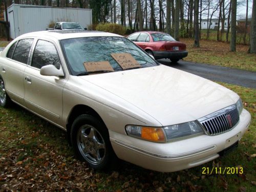 1997 lincoln continental spinnaker edition sedan 4-door 4.6l