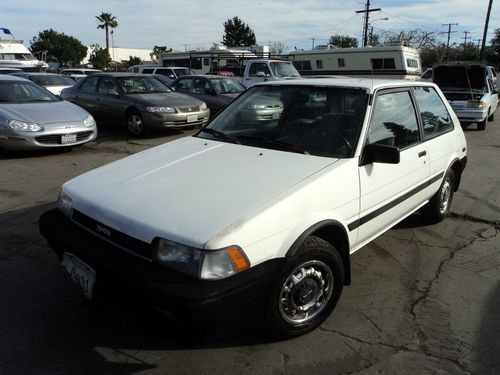 1988 toyota corolla, no reserve