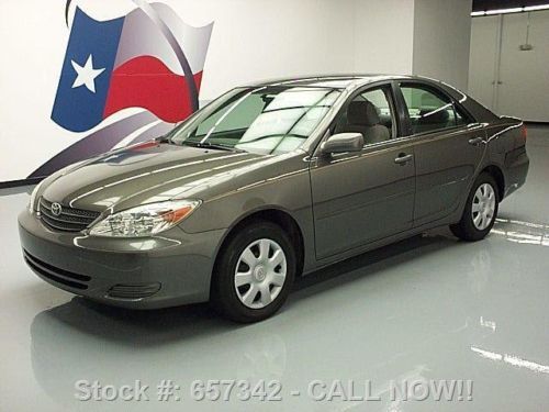 2003 toyota camry le automatic cruise ctrl cd audio 62k texas direct auto