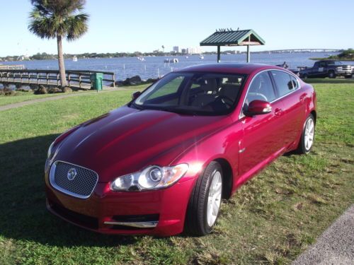 2009 jaguar xf premium luxury sedan 4-door 4.2l