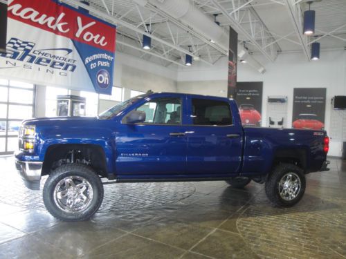 MONSTER LIFTED NEW BLUE TOPAZ 2014 Z71 4X4 CHEVY SILVERADO PRO COMP TOYO'S!, US $49,999.99, image 2