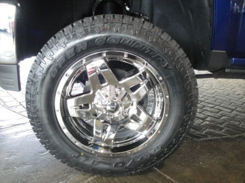 MONSTER LIFTED NEW BLUE TOPAZ 2014 Z71 4X4 CHEVY SILVERADO PRO COMP TOYO'S!, US $49,999.99, image 8