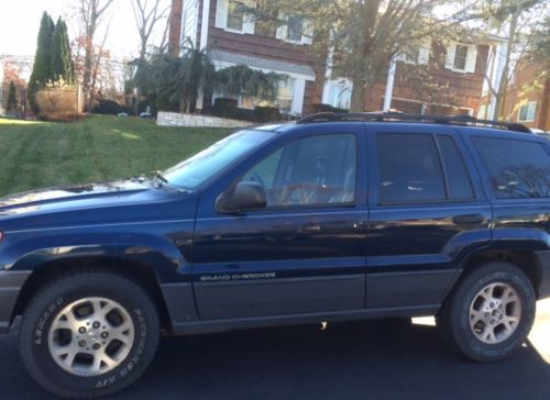 2000 jeep grand cherokee laredo sport utility 4.0l 4x4 leather sunroof mint!