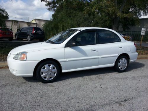 2005 kia rio automatic 81k no reserve hi bid wins cd ice cold a/c runs &amp; drives!