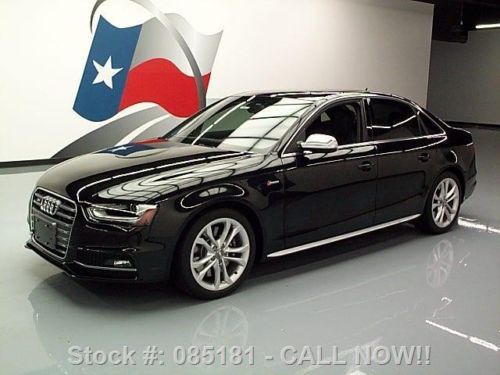 2013 audi s4 3.0t quattro premium plus awd sunroof nav  texas direct auto