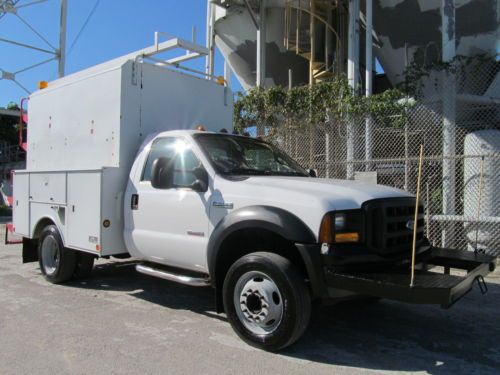 Super f550 utility service tool truck w/ liftgate *auto diesel dually*