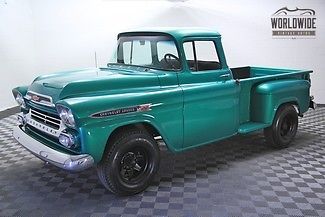 1959 chevy apache big window pickup truck! full restoration! must see call today