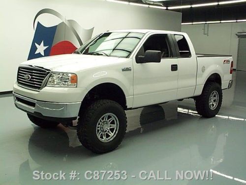 2007 ford f150 xlt supercab  fx4 lifted 6-passenger 33k texas direct auto