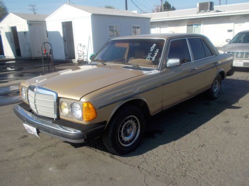 1982 mercedes 300 d, no reserve