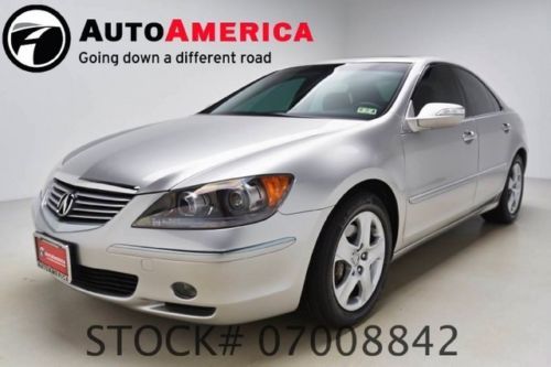 73k one 1 owner miles 2006 acura rl awd tech package nav heated leather roof