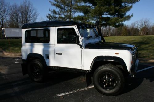 1988 defender 90 2.5 tdi - new 2013 fire and ice defender paint
