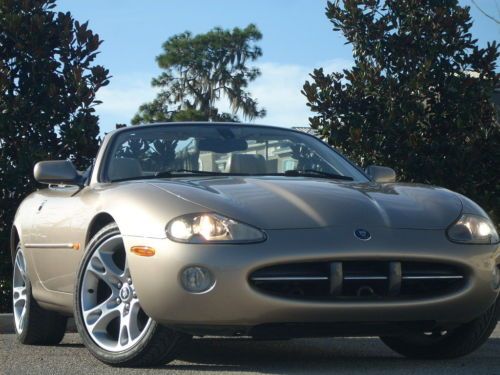 Xk8 convertible 4.2l v8,topaz/cashmere, xenons, nav.,19&#039;&#039; apollos, beautiful!