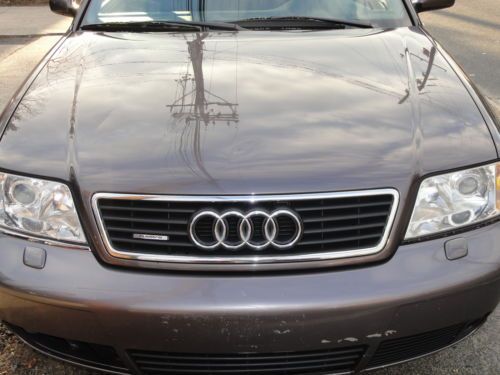 1998 audi a6 2.8l quattro. only 67k mi.1-owner. super car 40k new! no reserve!!