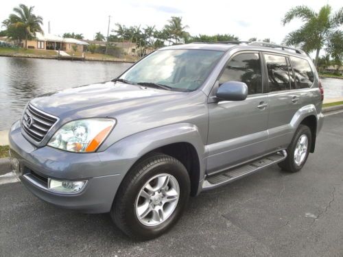 05 lexus gx470 4-wheel drive*sunroof*htd seats*3rd row*runs&amp;looks great*fla nice