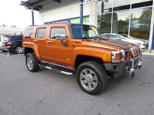 07 hummer h3 4x4 power glass moonroof/leather seats/keyless entry/alloy wheels