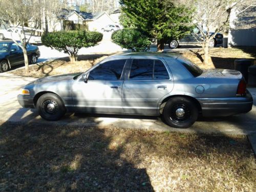 1999 ford crown victoria police interceptor sedan 4-door 4.6l  a gas engine