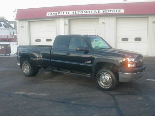 2003 chevy silverado duramax 3500 diesel dual rear wheel 4x4